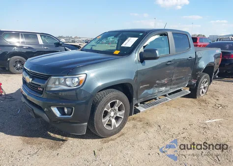 2018 Chevrolet Colorado Z71 from USA, damaged, VIN 1GCGTDEN8J1127785